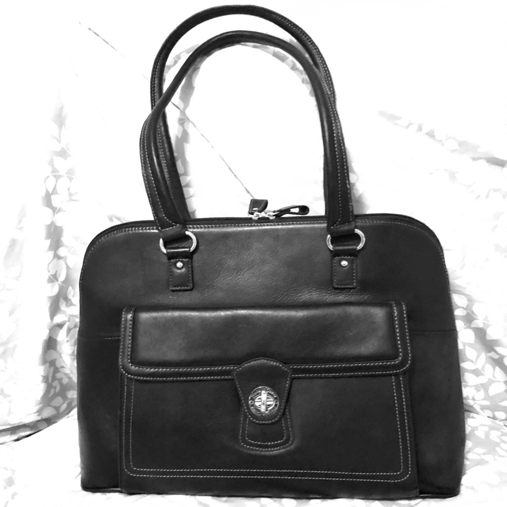 NWT Leather Franklin Covey Laptop / Business Bag